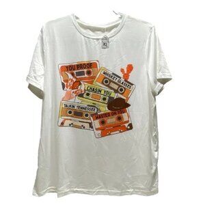 Morgan Wallen Cassette Tape T-Shirt Women's XL Country Western Graphic Tee NWT